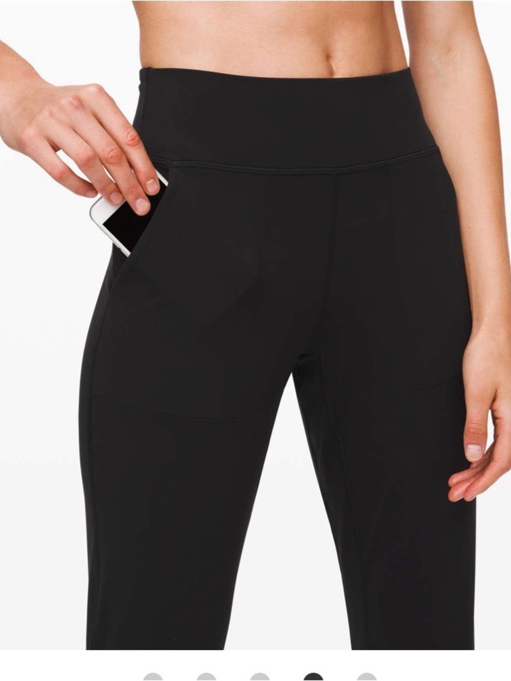 lululemon athletica Black High-Rise Legging Joggers - Picture 3 of 11